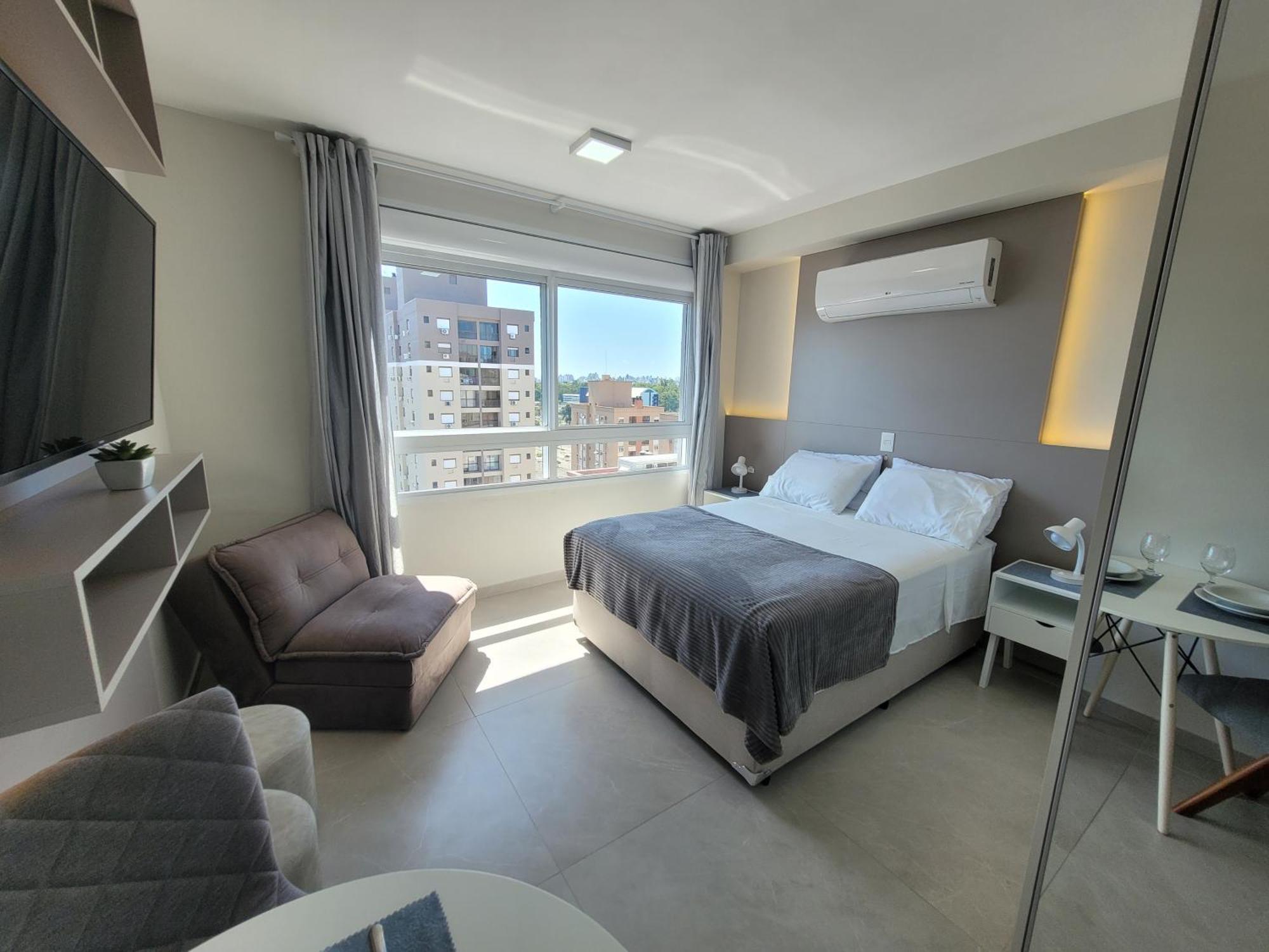 Studio Lux Ao Lado Da Puc Com Netflix Porto Alegre Buitenkant foto
